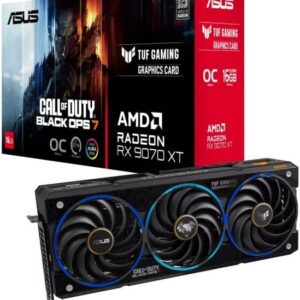 asus rx 9070 xt tuf gaming oc cod: black ops 7 edition