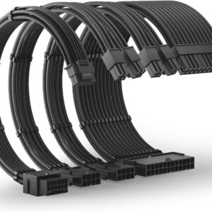AsiaHorse Cable Extentions (24pin+8pin+Gpu) Black